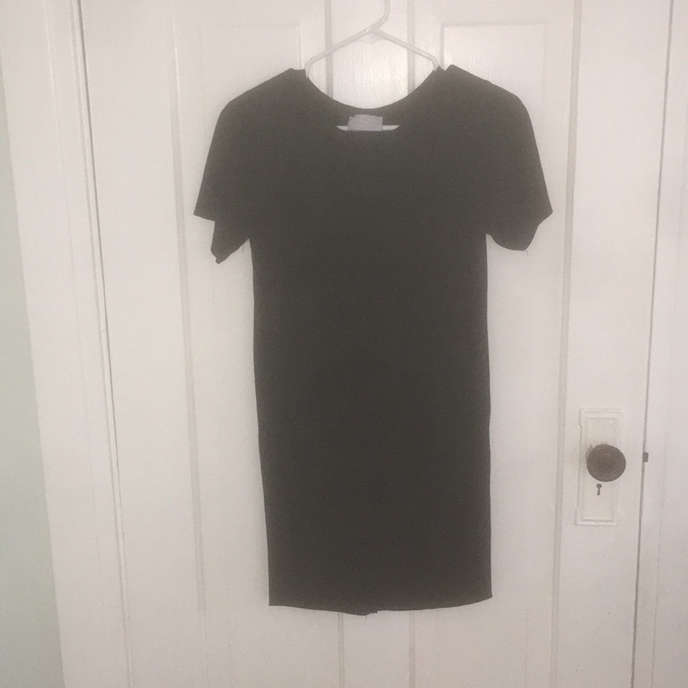 Suede black Hallelu dress